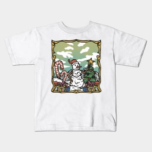 Snowman Kids T-Shirt